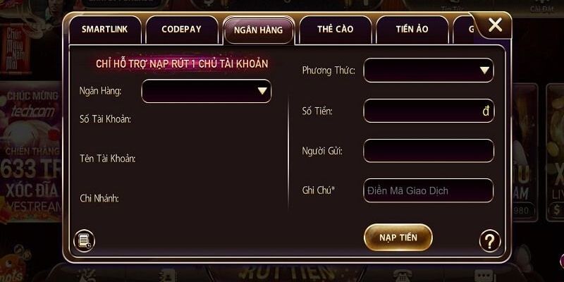 Quy trình nạp tiền tại Sunwin chi tiết và dễ hiểu nhất Quy trình nạp tiền tại Sunwin chi tiết và dễ hiểu nhất